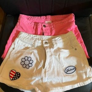 TWO PAIR Denim Shorts